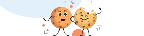 Ilustração sobre gerenciamento de cookies e dados